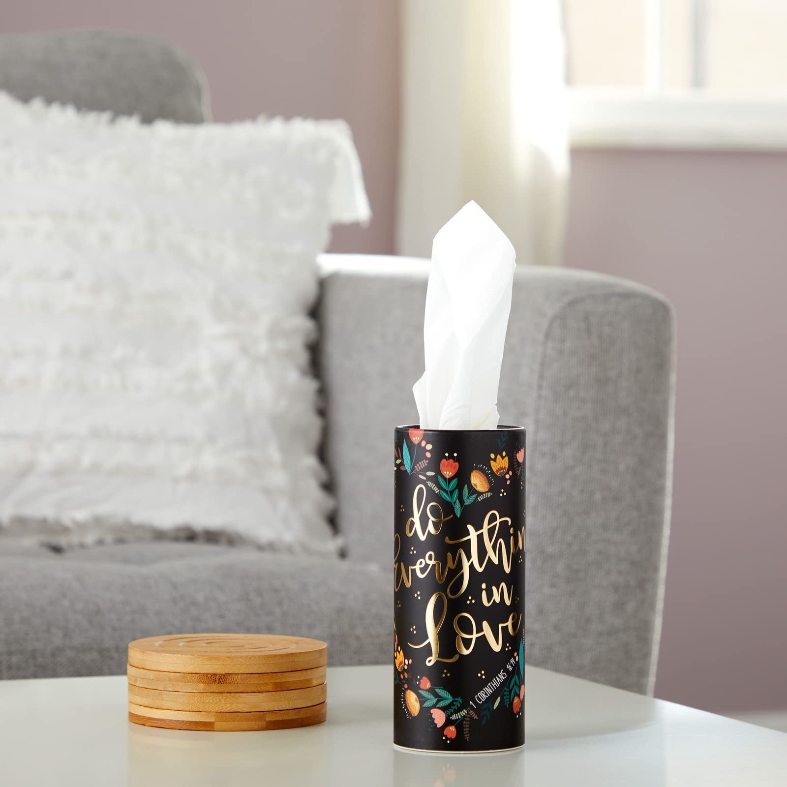 Amazon.com: Zodaca 8-Pack Car Tissues Cylinder Boxes - Round